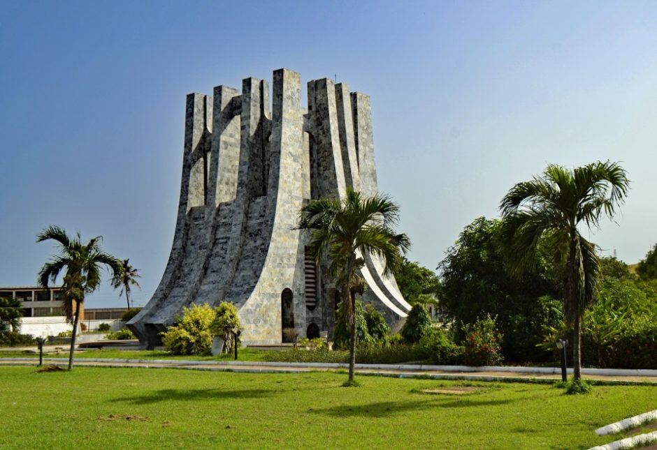 kwame-nkrumah-memorial-park-accra-ghana-editorial-stock-photo-image